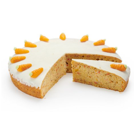 Karotten-Nuss-Kuchen mit Nüssen