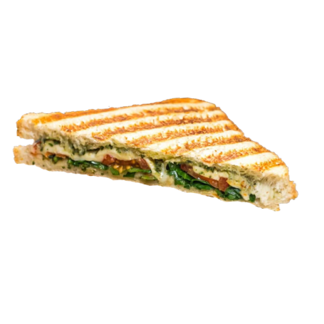 Panini mit Tomate und Mozzarella