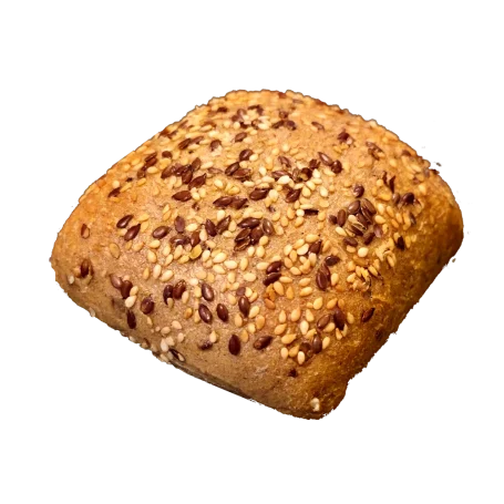 Frisches Mehrkornkrüstchen mit kräftiger, goldbrauner Kruste