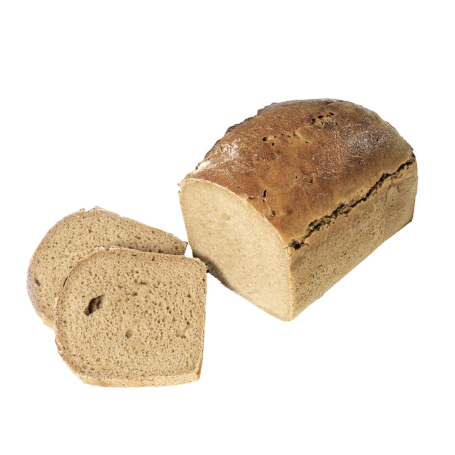 Weizenlaib mit goldener Kruste und weicher Krume