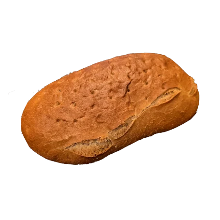Roggenmischbrot mit kräftiger Kruste und dunkler Krume.