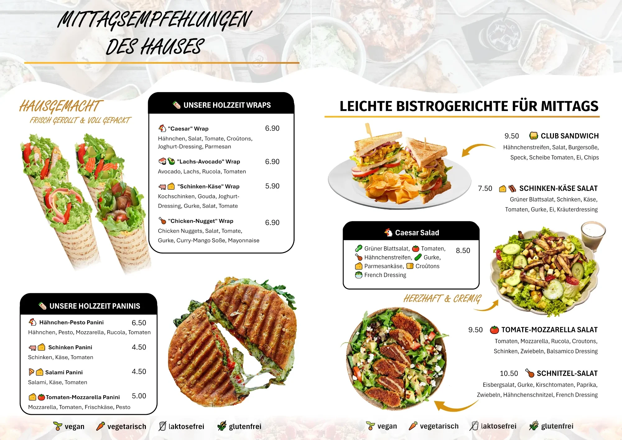 HolzZeit Café Obergeschoss Gemütliches Café mit modernen Möbeln und Pflanzen, warmes Farbkonzept.