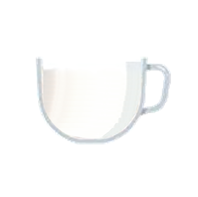 Warme Milch in einer Tasse.